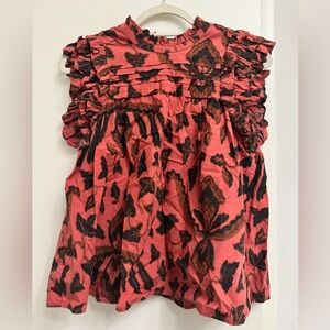 Printed Ulla Johnson Blouse
